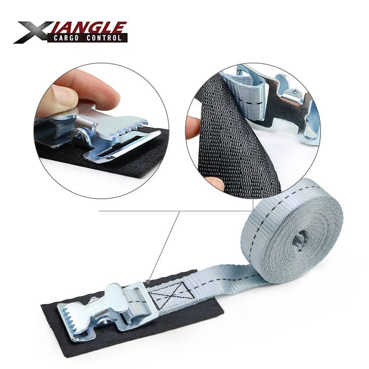 25mm Zinc Cam Lock Buckle Lashing Strap Endless Tie-down Strap For Car Transportation